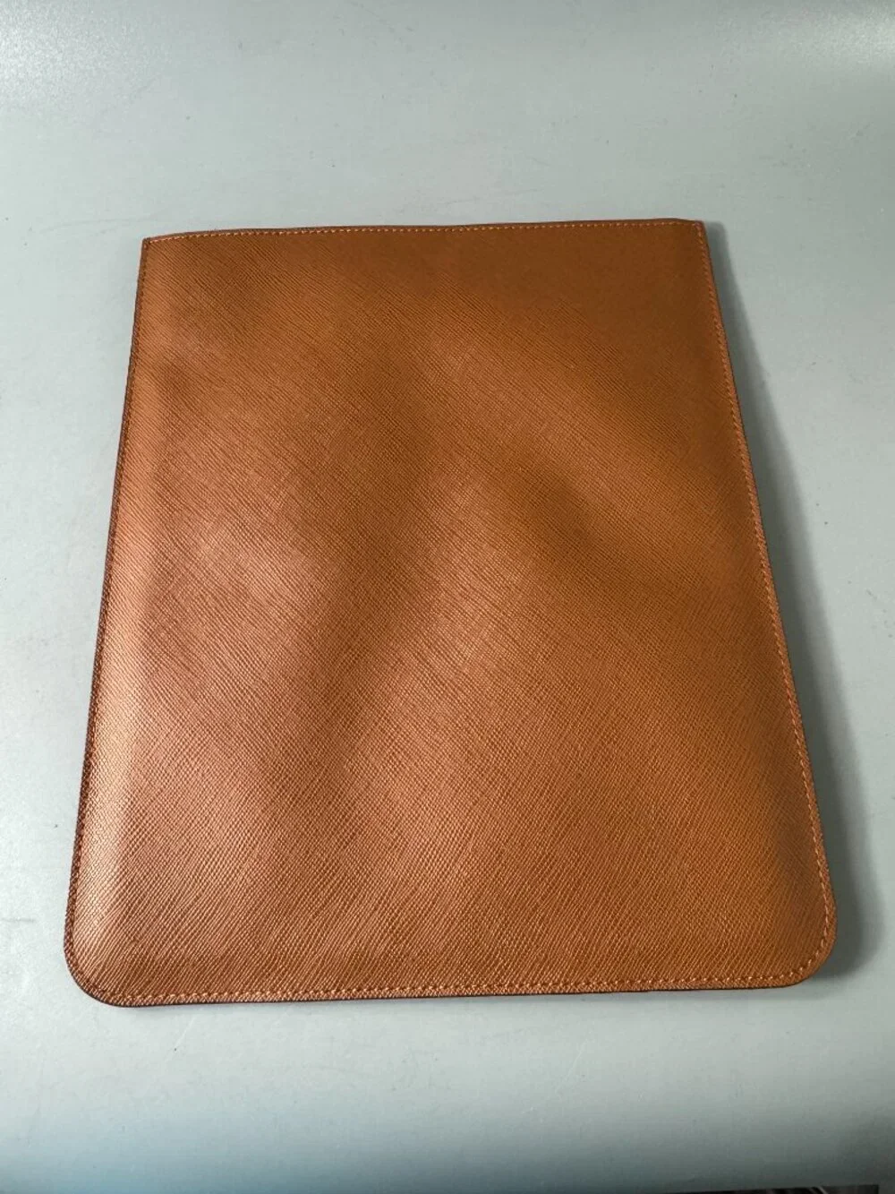 Michael Kors Brown Leather iPad Tablet Sleeve